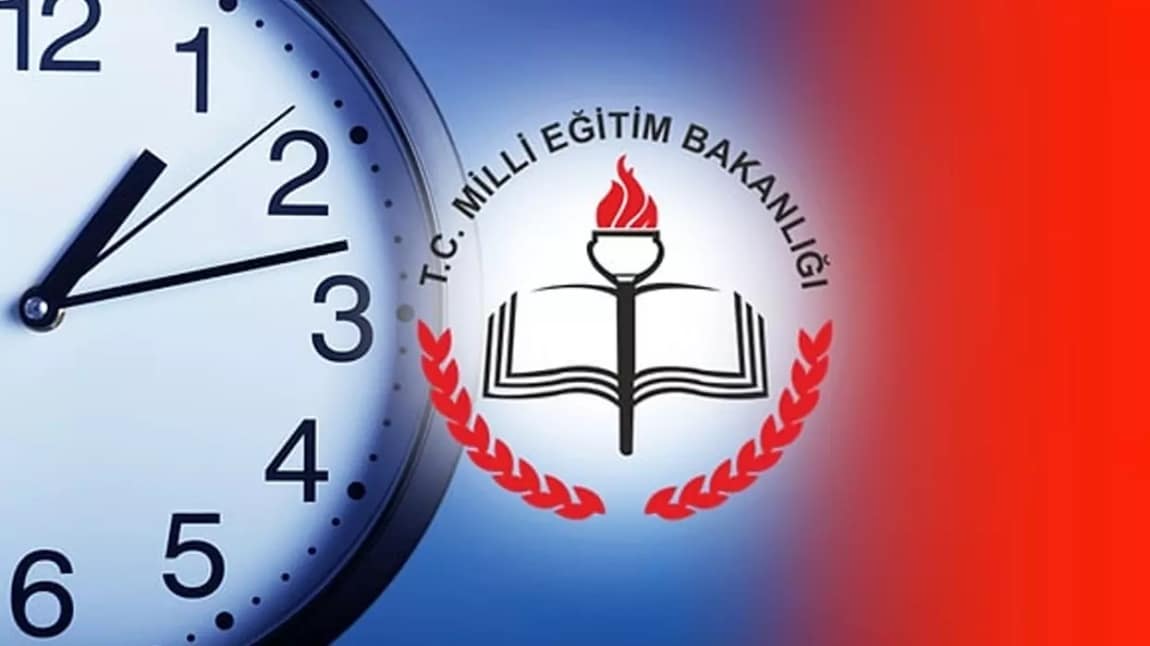 OKUL GİRİŞ-ÇIKIŞ SAATLERİMİZ GÜNCELLENMİŞTİR